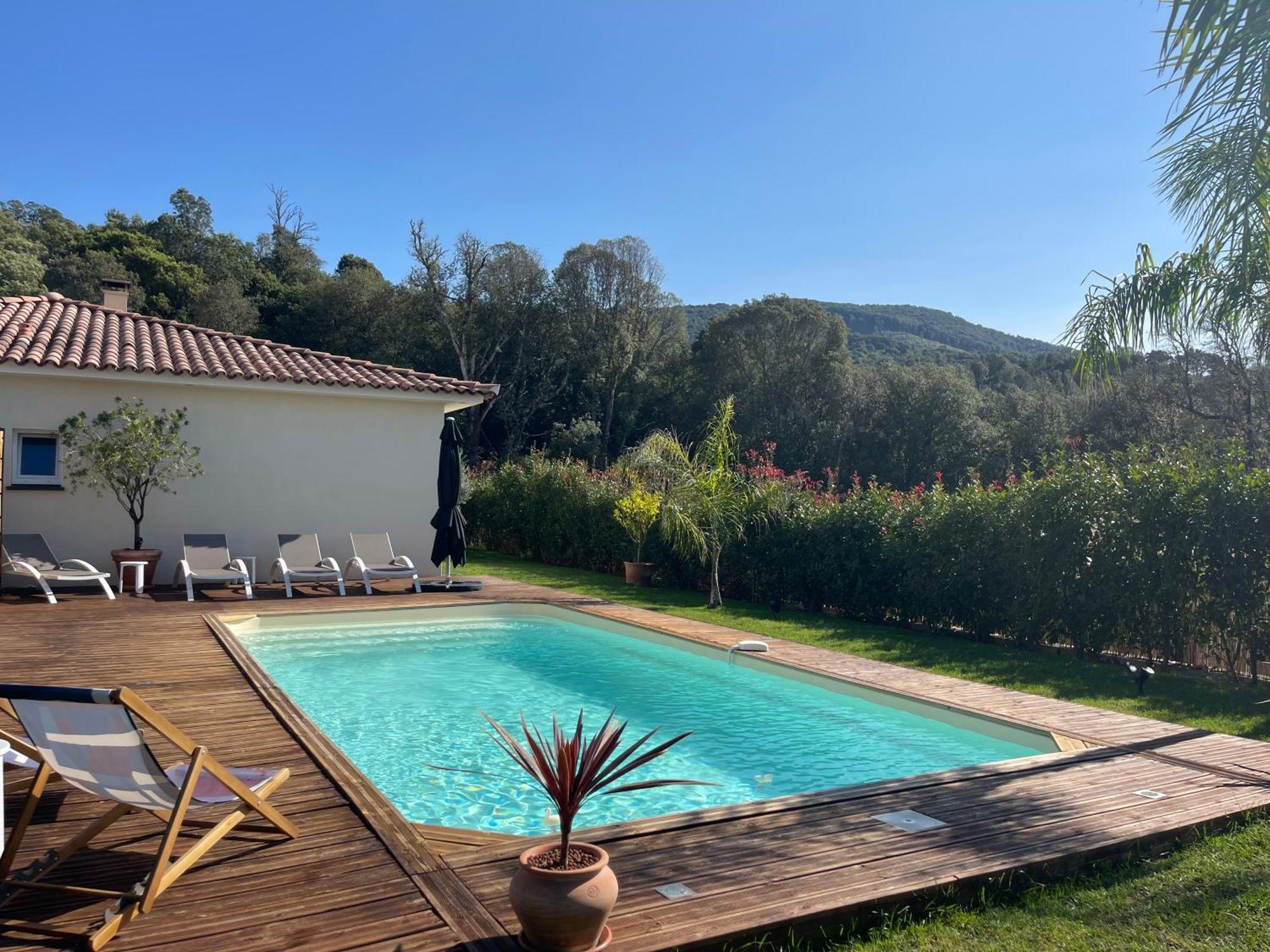 Magnifique Villa Recente Entre Mer Et Montagne Situee Entre Ajaccio Et Porticcio Cauro Dış mekan fotoğraf